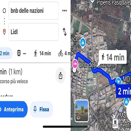 Apartment Of The Nations, Parking , 9min Airport & Sea Bitonto
